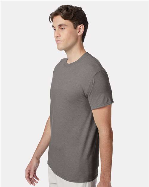 Perfect-T Triblend T-Shirt - OnModelSide - B34200353 - Stone Grey Heather