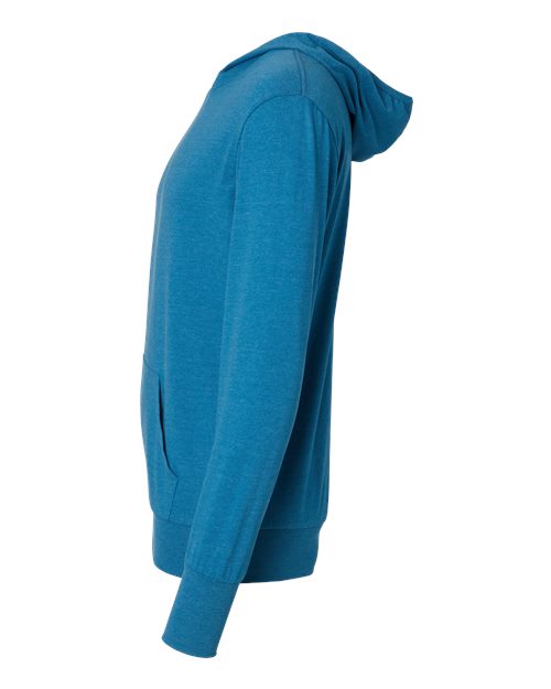 RecycledSoft™ Hooded Long Sleeve T-Shirt - DirectSide - B10562252 - Breaker Blue