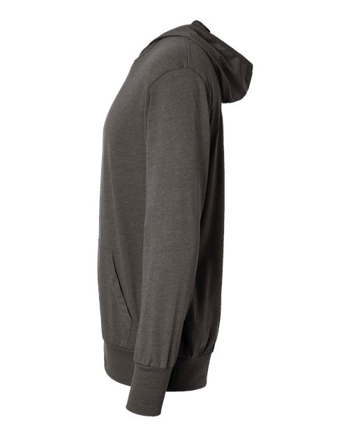 RecycledSoft™ Hooded Long Sleeve T-Shirt - DirectSide - B10562942 - Carbon