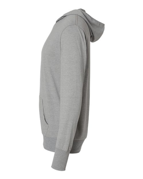 RecycledSoft™ Hooded Long Sleeve T-Shirt - DirectSide - B10562582 - Steel Grey