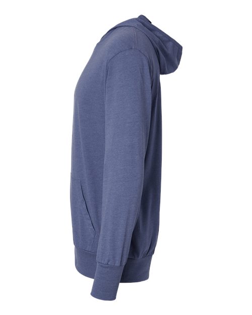 RecycledSoft™ Hooded Long Sleeve T-Shirt - DirectSide - B10562112 - Vintage Royal