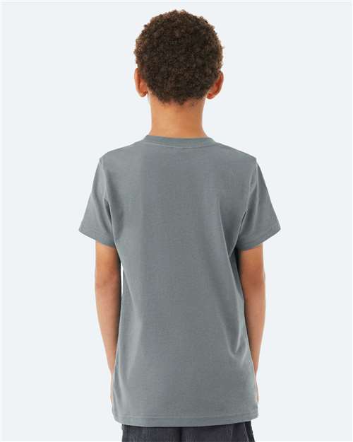 Youth Jersey Tee - OnModelBack - B38006803 - Blue Storm