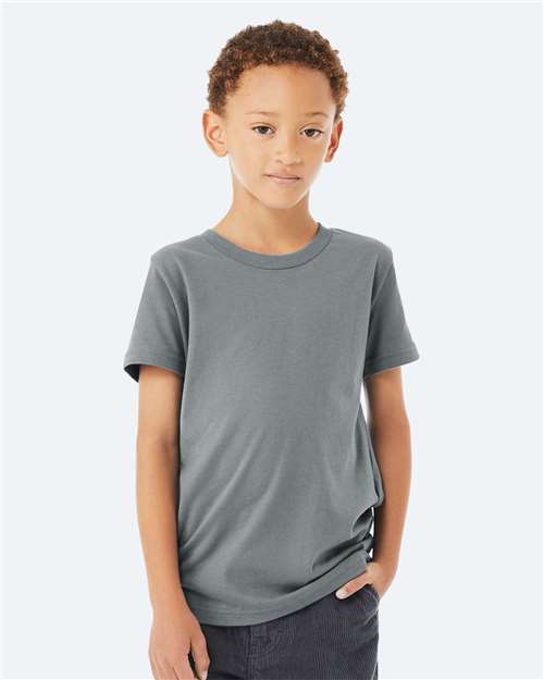Youth Jersey Tee - OnModelFront - B38006803 - Blue Storm
