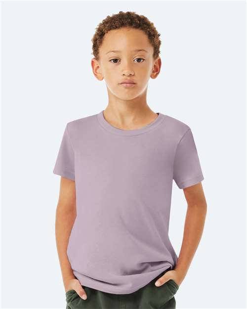 Youth Jersey Tee - OnModelFront - B38006453 - Light Violet