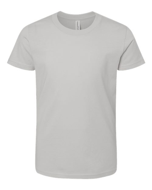 Youth Jersey Tee - Front - B38006233 - Solid Athletic Grey