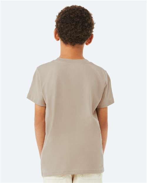 Youth Jersey Tee - OnModelBack - B38006203 - Tan