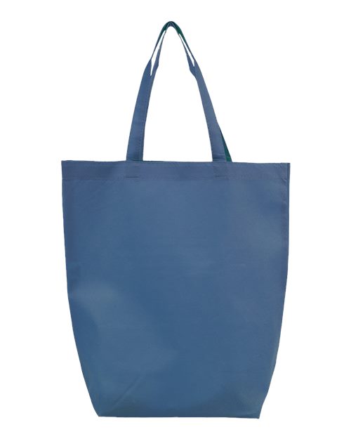 Non-Woven Gusset Bottom Tote - Front - B26195650 - Navy