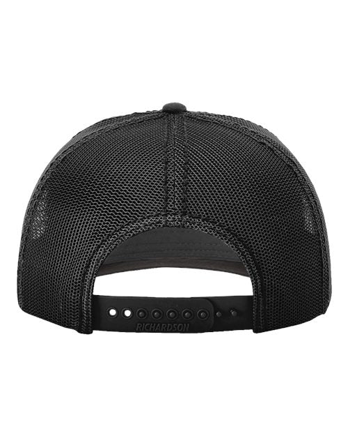Fremont Trucker Cap - Back - B26995590 - Charcoal/ Black