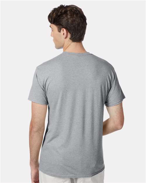 Perfect-T Triblend T-Shirt - OnModelBack - B34200363 - Silverstone Heather