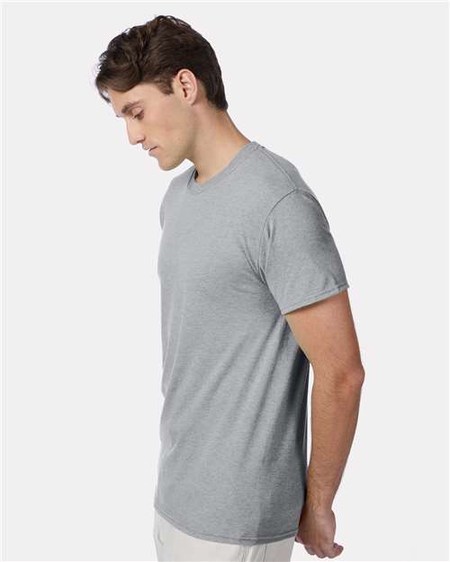 Perfect-T Triblend T-Shirt - OnModelSide - B34200363 - Silverstone Heather