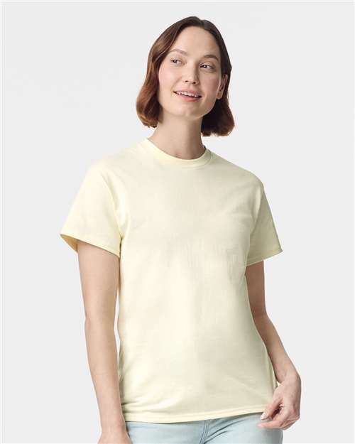 Heavy Cotton™ T-Shirt - OnModelFront - B00060473 - Off White