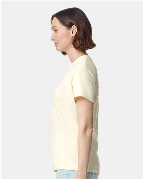 Heavy Cotton™ T-Shirt - OnModelSide - B00060473 - Off White