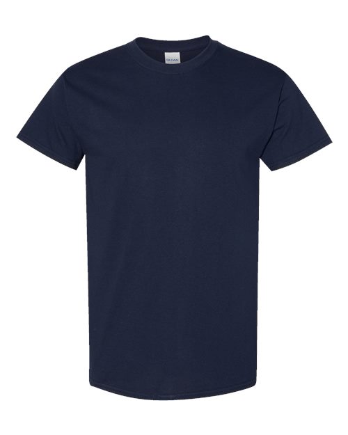 Heavy Cotton™ T-Shirt - Front - B00060833 - Blue Dusk