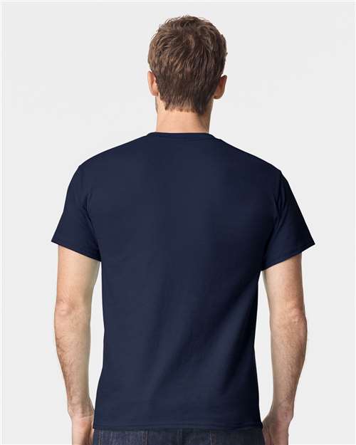 Heavy Cotton™ T-Shirt - OnModelBack - B00060833 - Blue Dusk