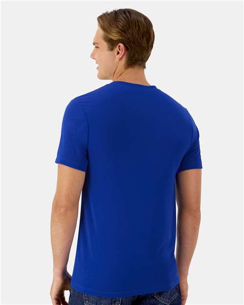 Cool DRI® Cotton Touch T-Shirt - OnModelBack - B10000753 - Athletic Royal