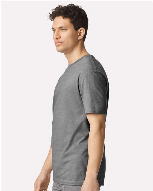 Light Cotton T-Shirt - OnModelSide - B02860092 - Graphite Heather