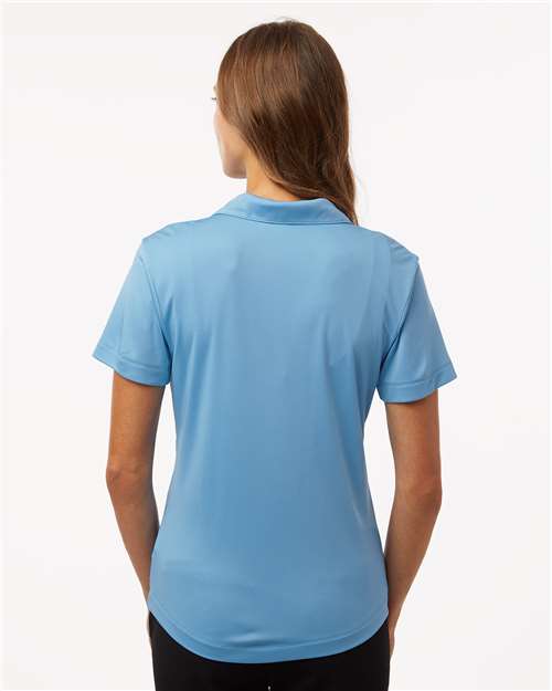 Pro-Lock Women's Performance Polo - OnModelBack - B01896103 - Carolina Blue