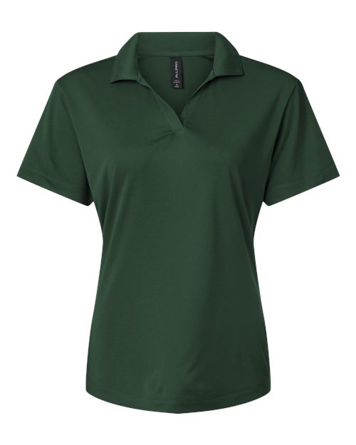 Pro-Lock Women's Performance Polo - Front - B01896543 - Forest Green