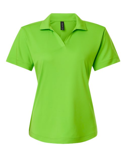 Pro-Lock Women's Performance Polo - Front - B01896173 - Lime