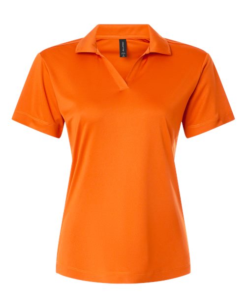 Pro-Lock Women's Performance Polo - Front - B01896663 - Neon Orange