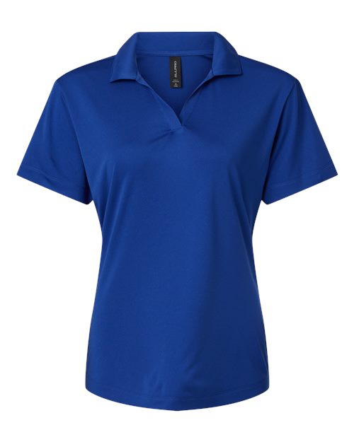 Pro-Lock Women's Performance Polo - Front - B01896753 - Royal