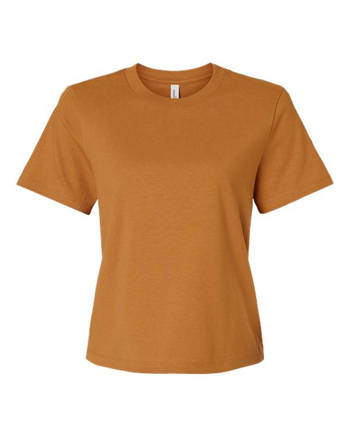 Women's 6 oz Heavyweight Tee - Front - B06606102 - Toast