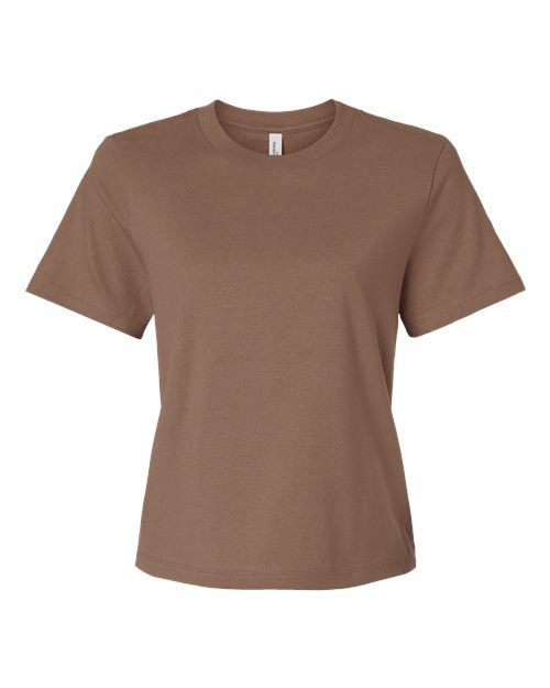 Women's 6 oz Heavyweight Tee - Front - B06606602 - Vintage Brown
