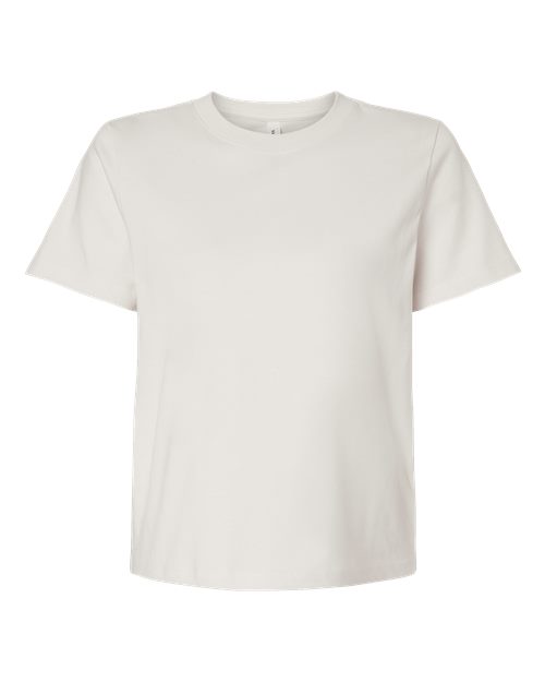 Women's 6 oz Heavyweight Tee - Front - B06606012 - Vintage White