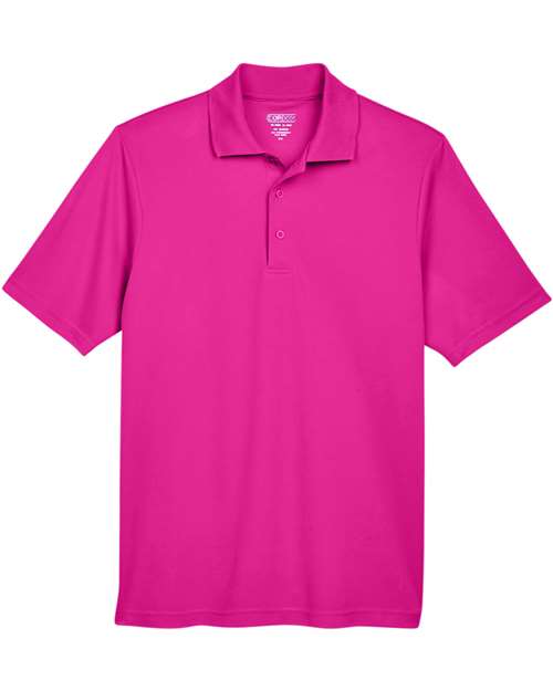 Men's Origin Performance Piqué Polo - Front - B221A7692 - Bright Magenta