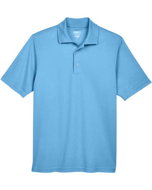 Men's Origin Performance Piqué Polo - Front - B221A7262 - Columbia Blue