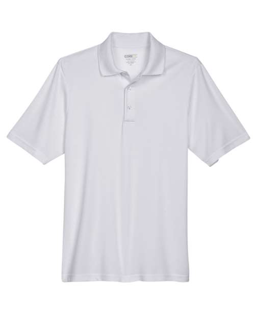 Men's Origin Performance Piqué Polo - Front - B221A7352 - PLATINUM