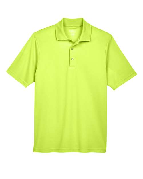 Men's Origin Performance Piqué Polo - Front - B221A7162 - Safety Yellow