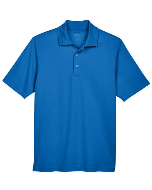Men's Origin Performance Piqué Polo - Front - B221A7752 - True Royal