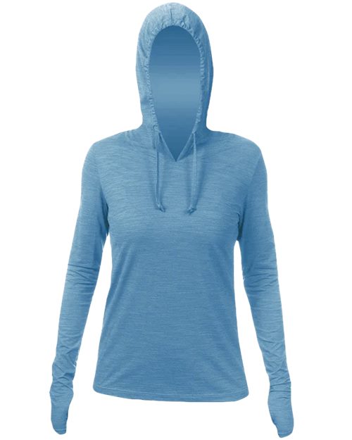 Women's Breeze Tech Hooded Long Sleeve T-Shirt - styleImage