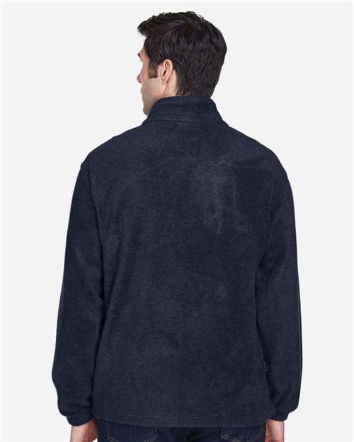 Men's Tall Full-Zip Fleece - OnModelBack - B306B9656 - Navy