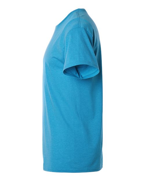 Light Cotton T-Shirt - DirectSide - B02860722 - Heather Sapphire
