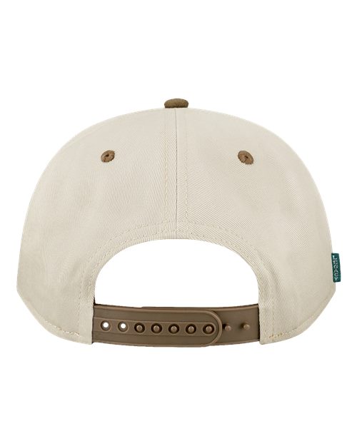 Heritiage Twill Cap - Back - B39195100 - Stone/ Brown