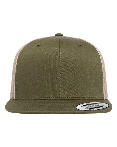 Retro High Profile Trucker Cap - styleImage