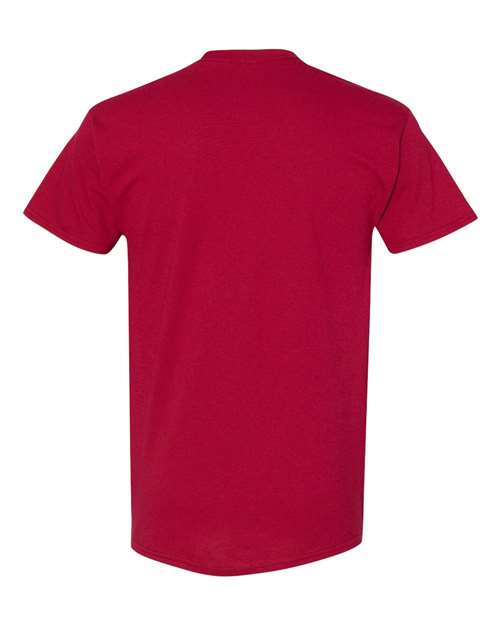 Heavy Cotton™ T-Shirt - Back - B00060523 - Cardinal