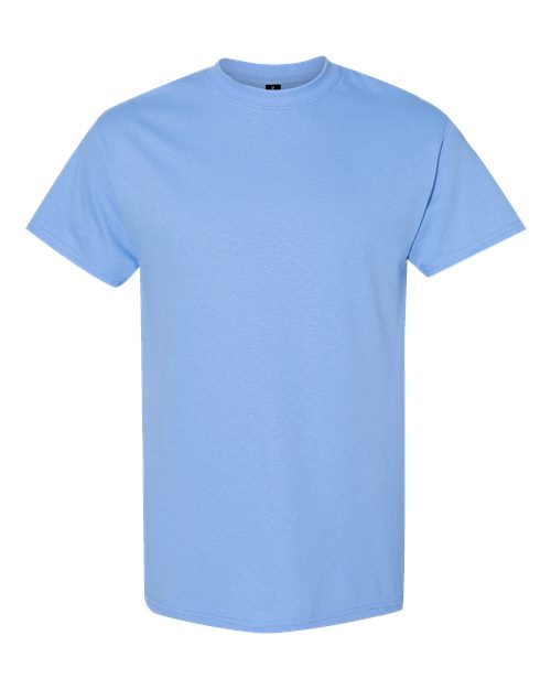 Heavy Cotton™ T-Shirt - Front - B00060263 - Carolina Blue