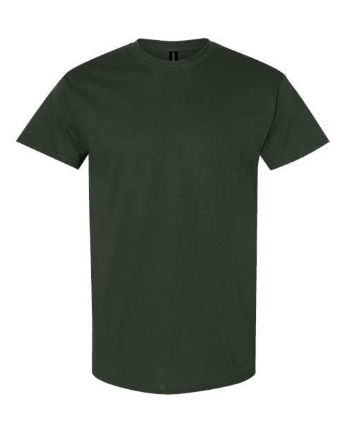 Heavy Cotton™ T-Shirt - Front - B00060543 - Forest Green