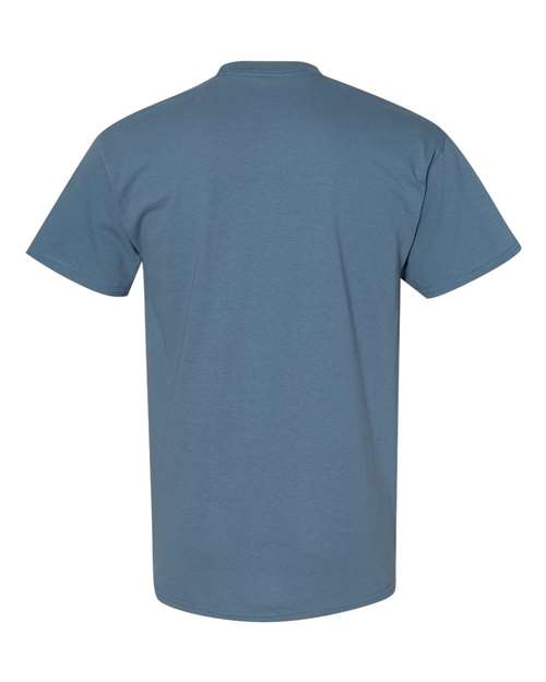 Heavy Cotton™ T-Shirt - Back - B00060683 - Indigo Blue