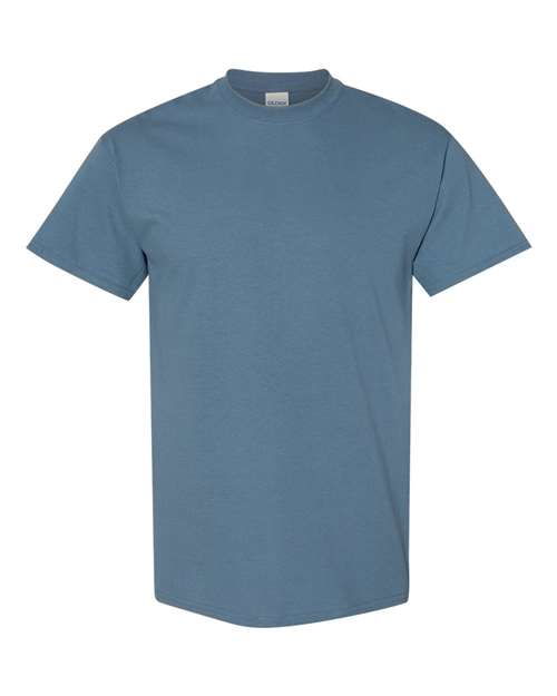 Heavy Cotton™ T-Shirt - Front - B00060683 - Indigo Blue
