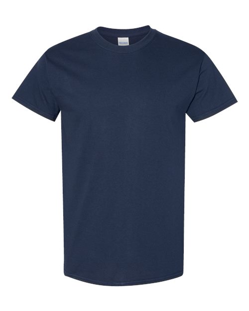 Heavy Cotton™ T-Shirt - Front - B00060653 - Navy