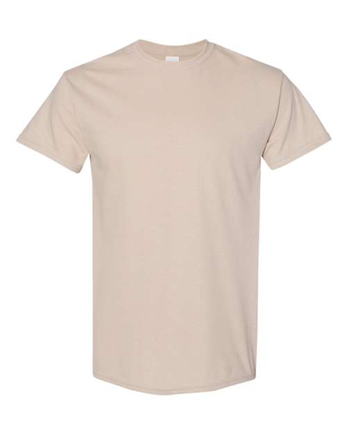 Heavy Cotton™ T-Shirt - Front - B00060733 - Sand
