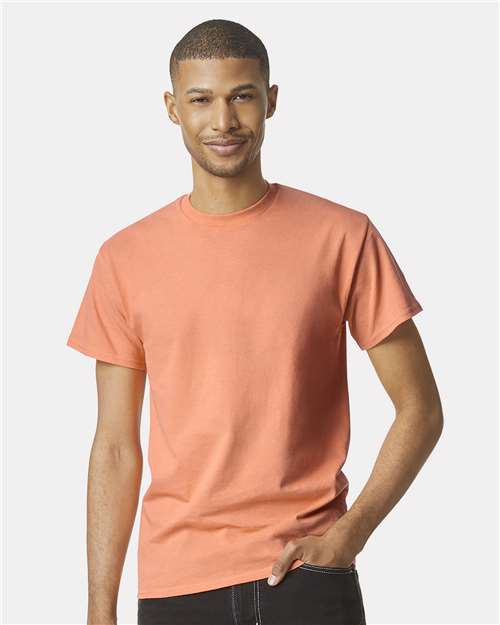 Heavy Cotton™ T-Shirt - OnModelFront - B00060183 - Tangerine