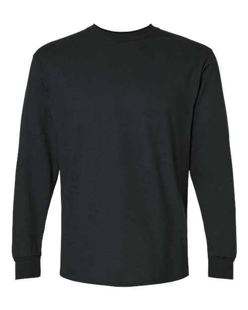 Ultra Cotton® Long Sleeve T-Shirt - Front - B06060503 - Black