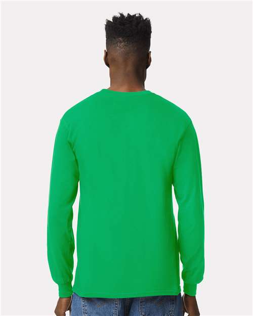 Ultra Cotton® Long Sleeve T-Shirt - OnModelBack - B06060203 - Irish Green