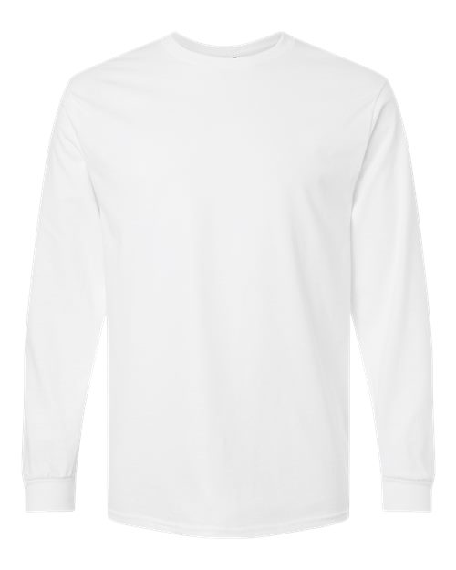 Ultra Cotton® Long Sleeve T-Shirt - Front - B06060003 - White