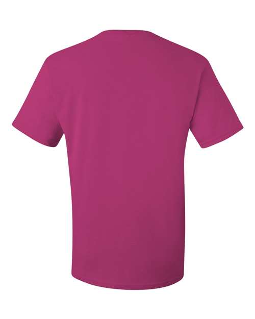 Dri-Power® 50/50 T-Shirt - Back - B06535313 - Cyber Pink